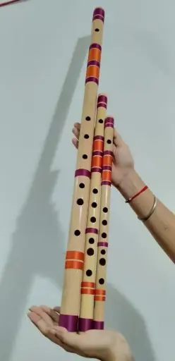 C & D natural and E base Flute Combo Left hand